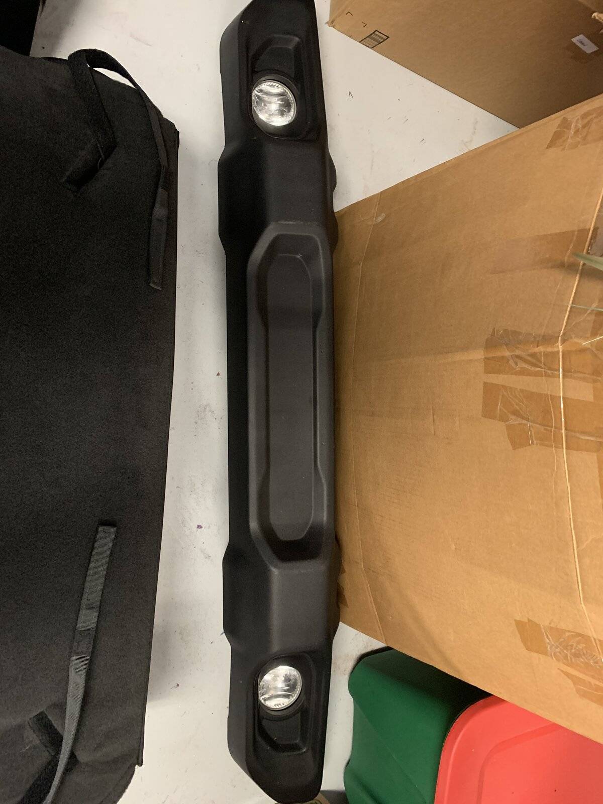 Jeep Wrangler JL Plastic Bumper 8FB5B127-A78A-4DF7-82F1-D0351B489105