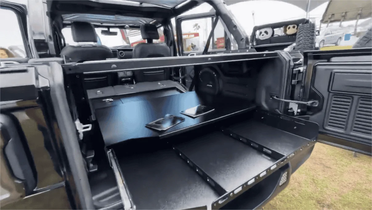Jeep Wrangler JL Diabolical Slide Floor Drawer Debut 1620512620926