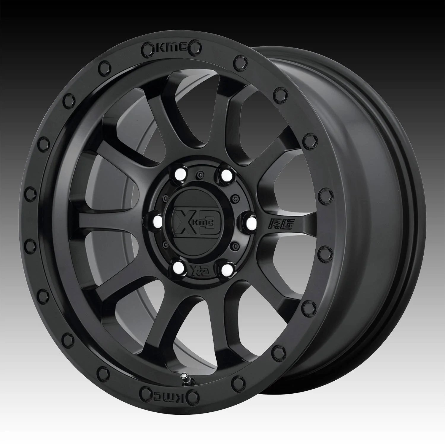 Jeep Wrangler JL KMC/XD XD143 Wheels KMC-XD143-Black-1