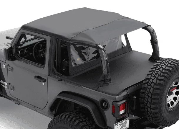 Jeep Wrangler JL Freedom panels and windstopper/tonneau cover combo 1620675901318