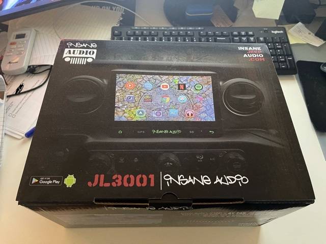 Jeep Wrangler JL NIB Insane Audio JL3001 JL3001 box