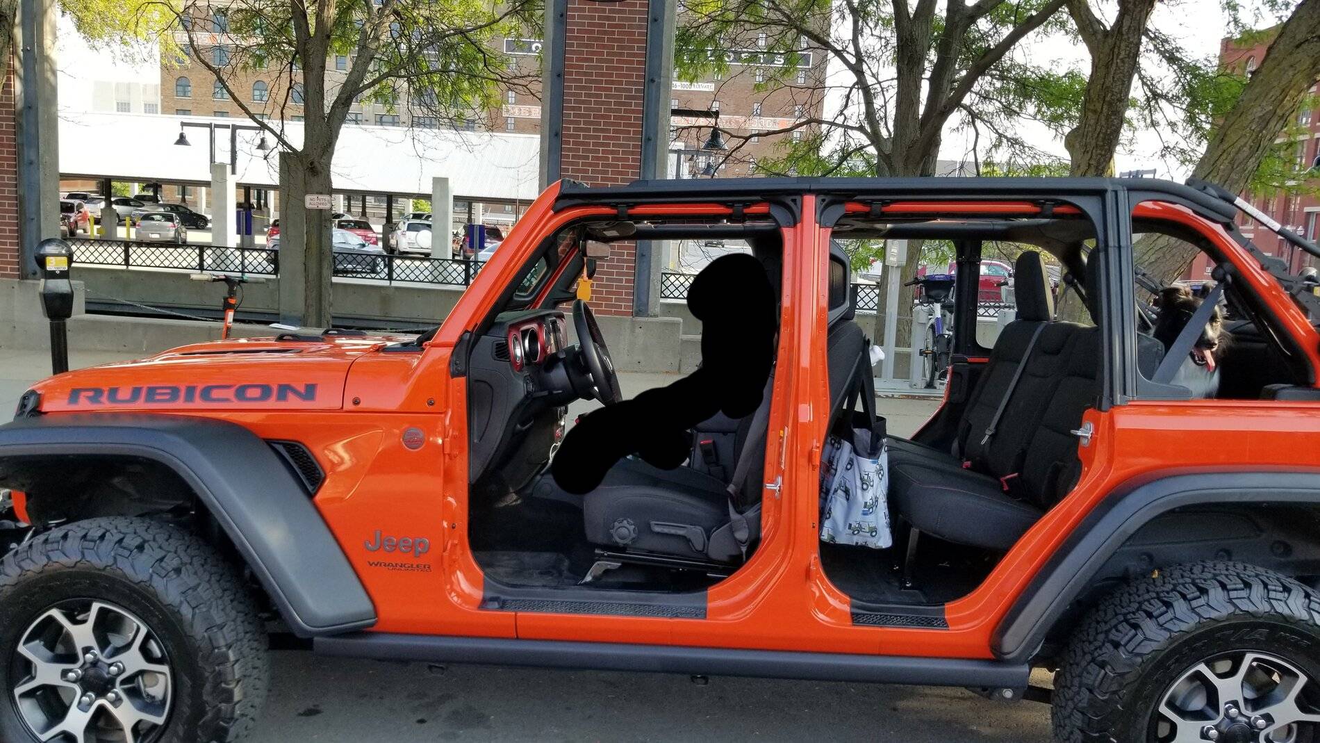 Jeep Wrangler JL Driving without door frame? side