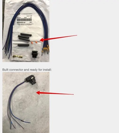 Jeep Wrangler JL Front Locker wiring connector issue 1621128142224