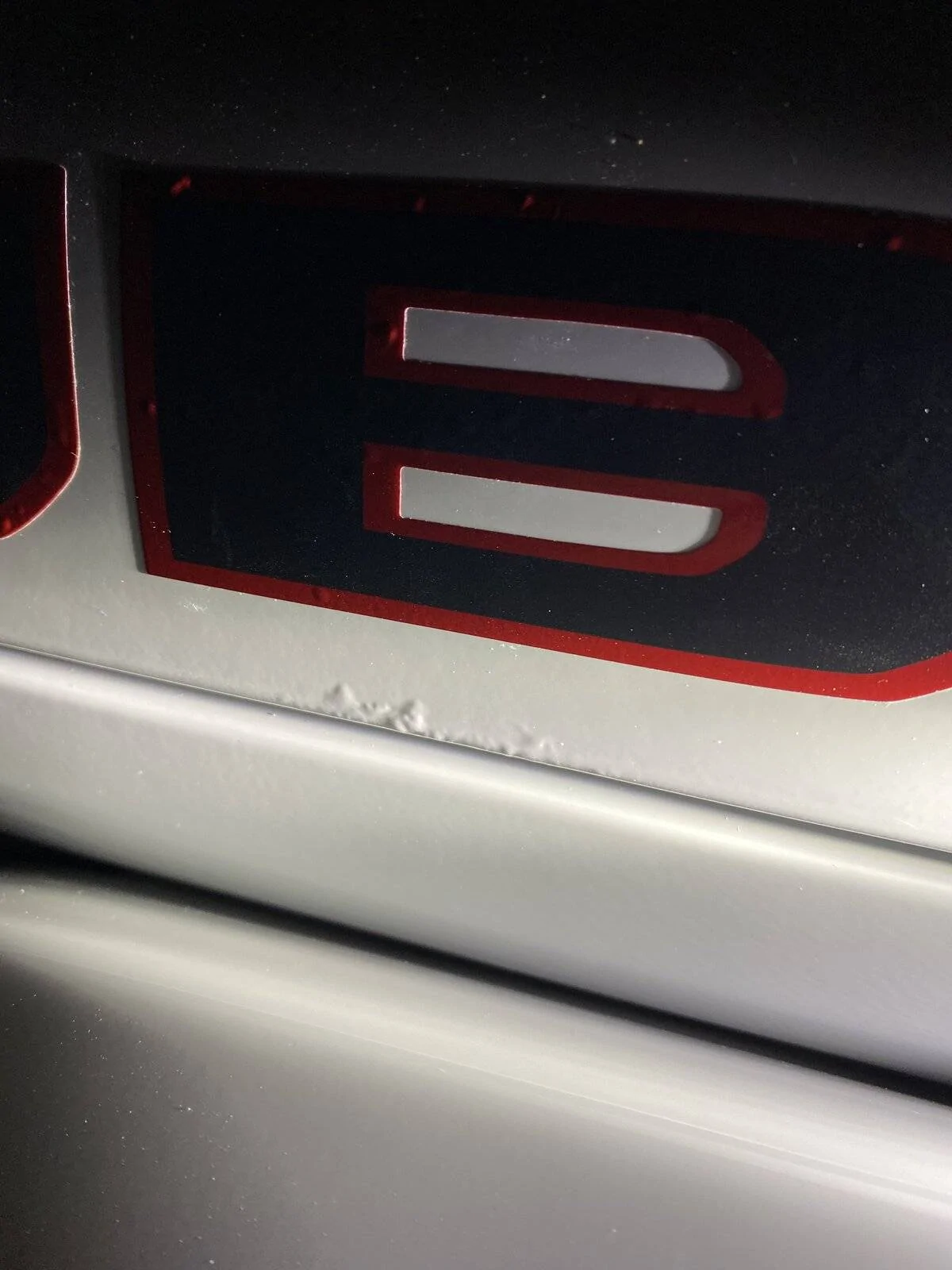 Jeep Wrangler JL Bubbles in Paint at Door Hinges 5478BF12-6AD7-46DD-9A1B-6E422B93DFEA