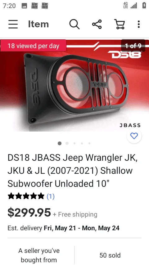 Jeep Wrangler JL Under seat powered subs?? Screenshot_20210517-072051