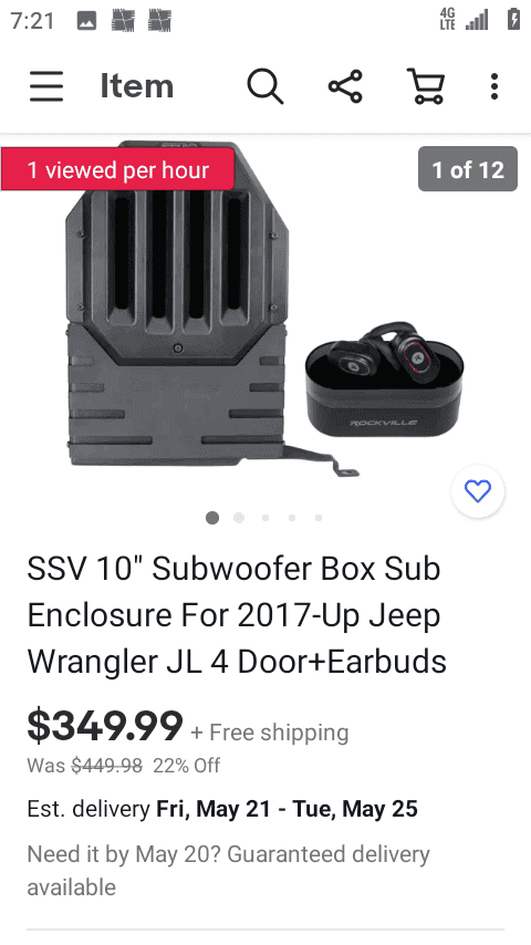 Jeep Wrangler JL Under seat powered subs?? Screenshot_20210517-072105