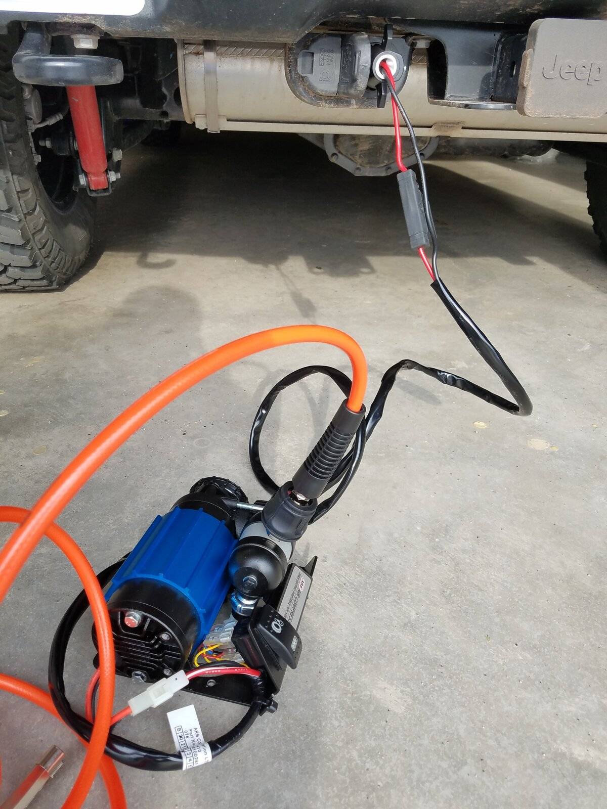 Jeep Wrangler JL Portable Air Compressors 20210518_174620