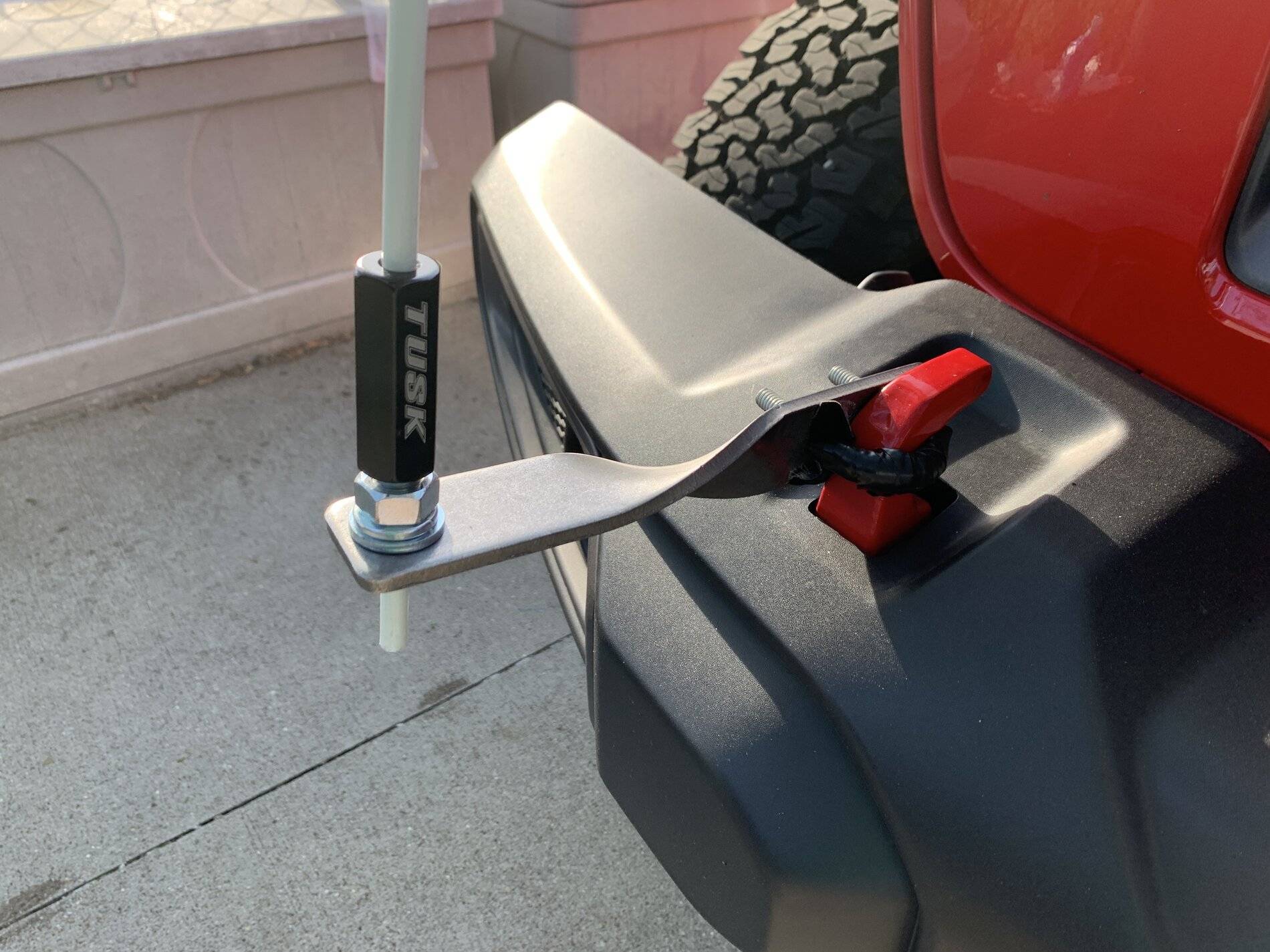 Jeep Wrangler JL JL Off-road Flag Mounting IMG_5722