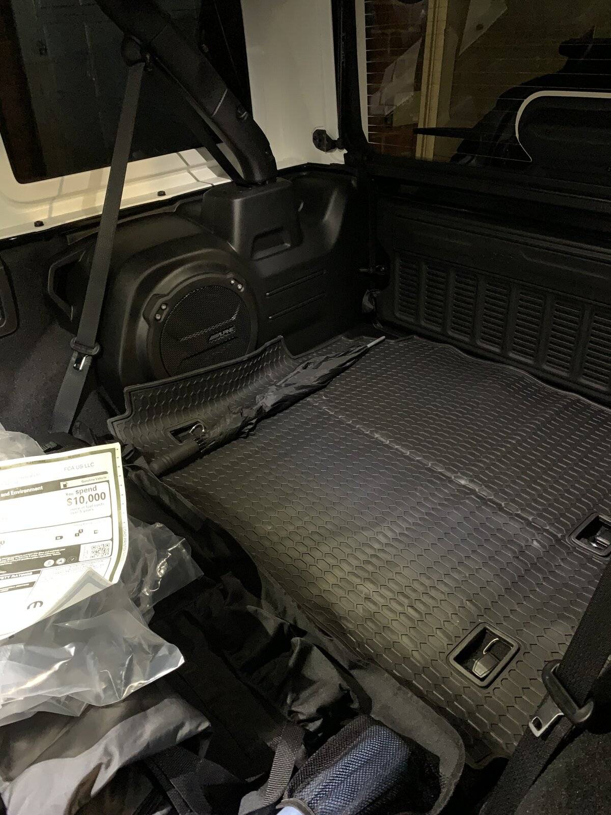 Jeep Wrangler JL Rear cargo mat $40 9F96F67A-39AD-4616-BB2C-0191662E118F
