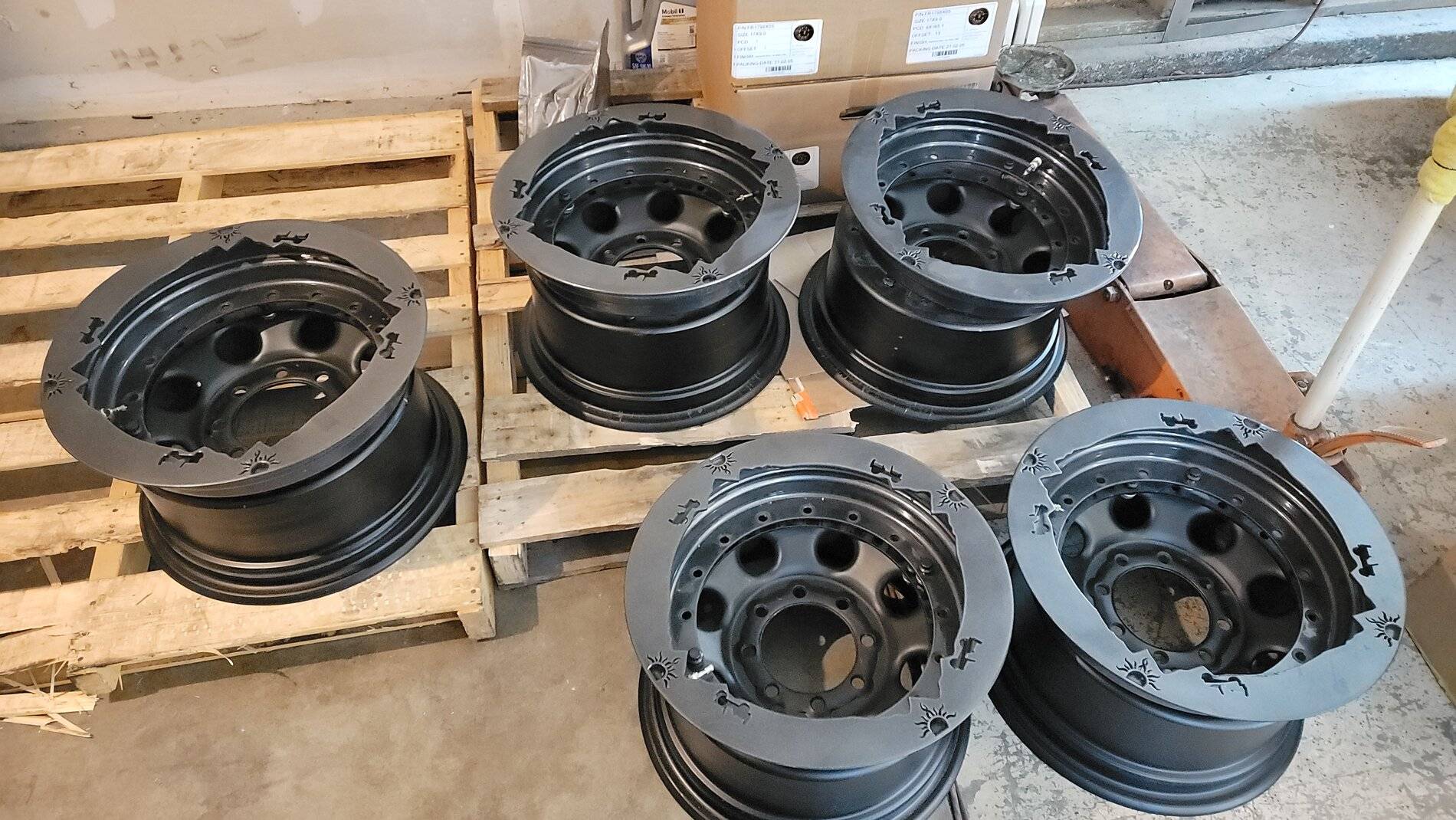 Jeep Wrangler JL FS: 5-17x10 TWF Double D Beadlocks TWFDD