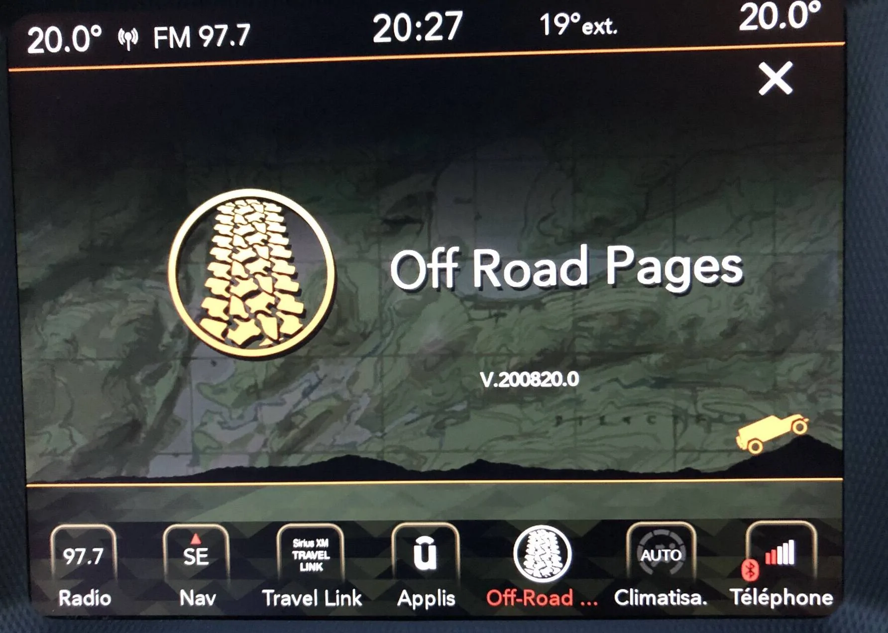 Jeep Wrangler JL Off Road Pages Coordinates & Altitude A031E7D7-5AE4-4796-8ECB-AC8AAC6589EB