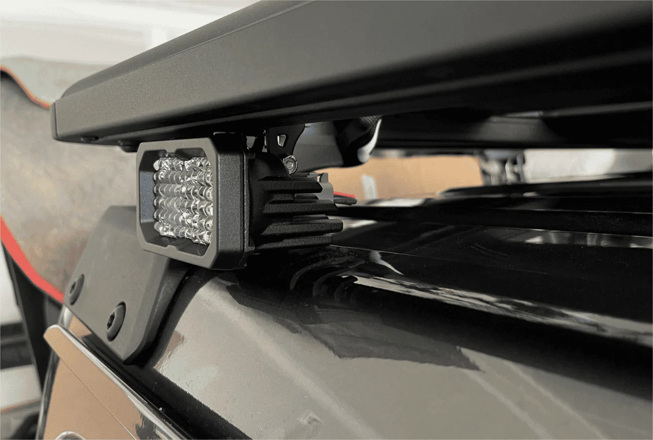 Jeep Wrangler JL Diode Dynamics SSC2 Meets Rhino Rack Platform 1622510017977