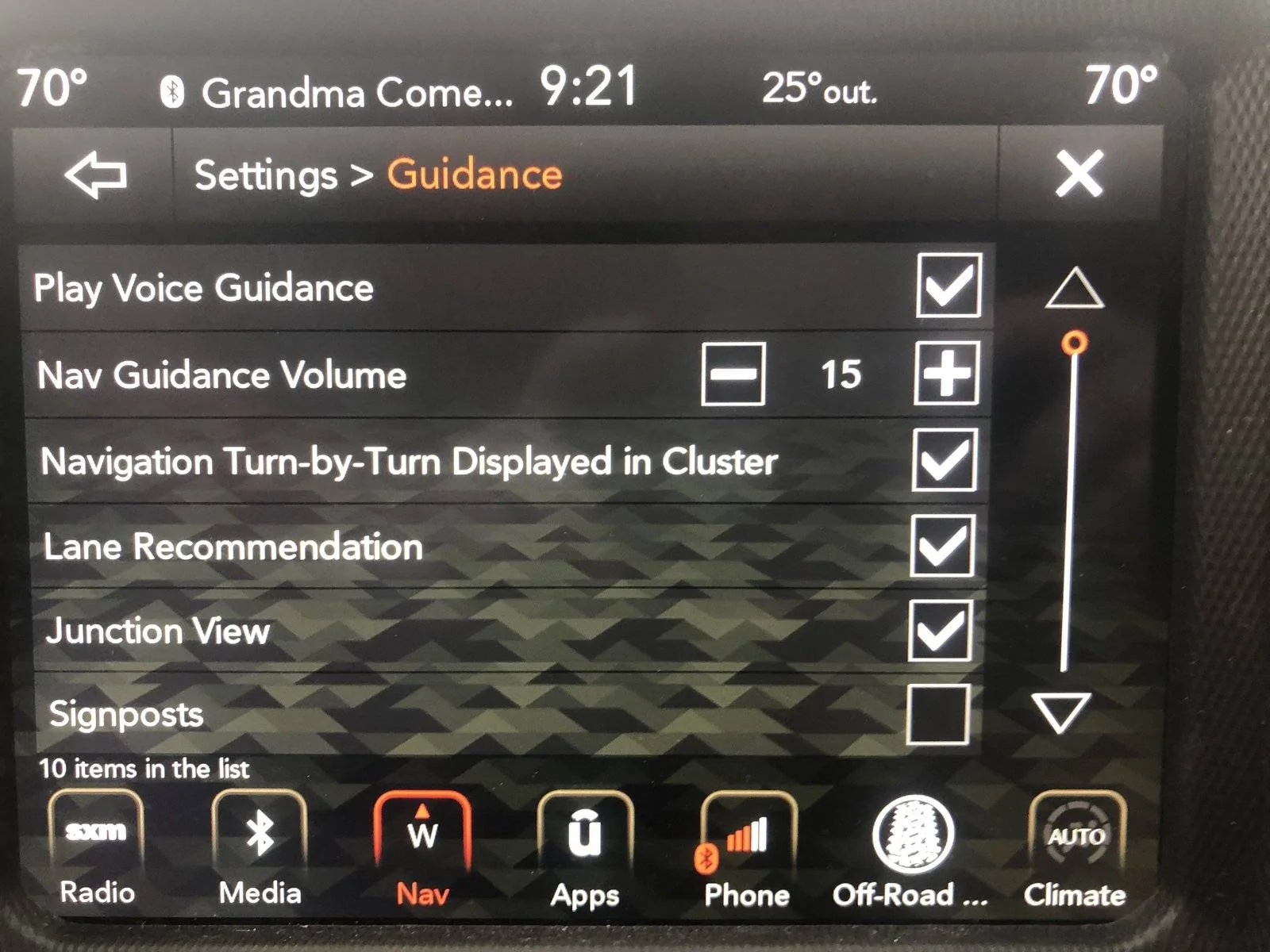 Jeep Wrangler JL How do you adjust the navigation volume? 1622729248467