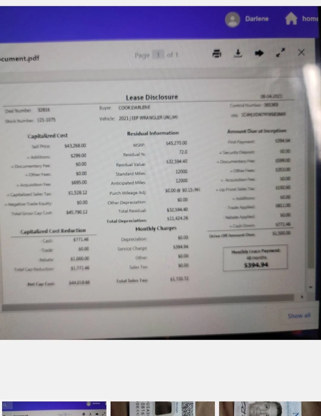 Jeep Wrangler JL Lease assistance Screenshot_20210604-140229_Message+