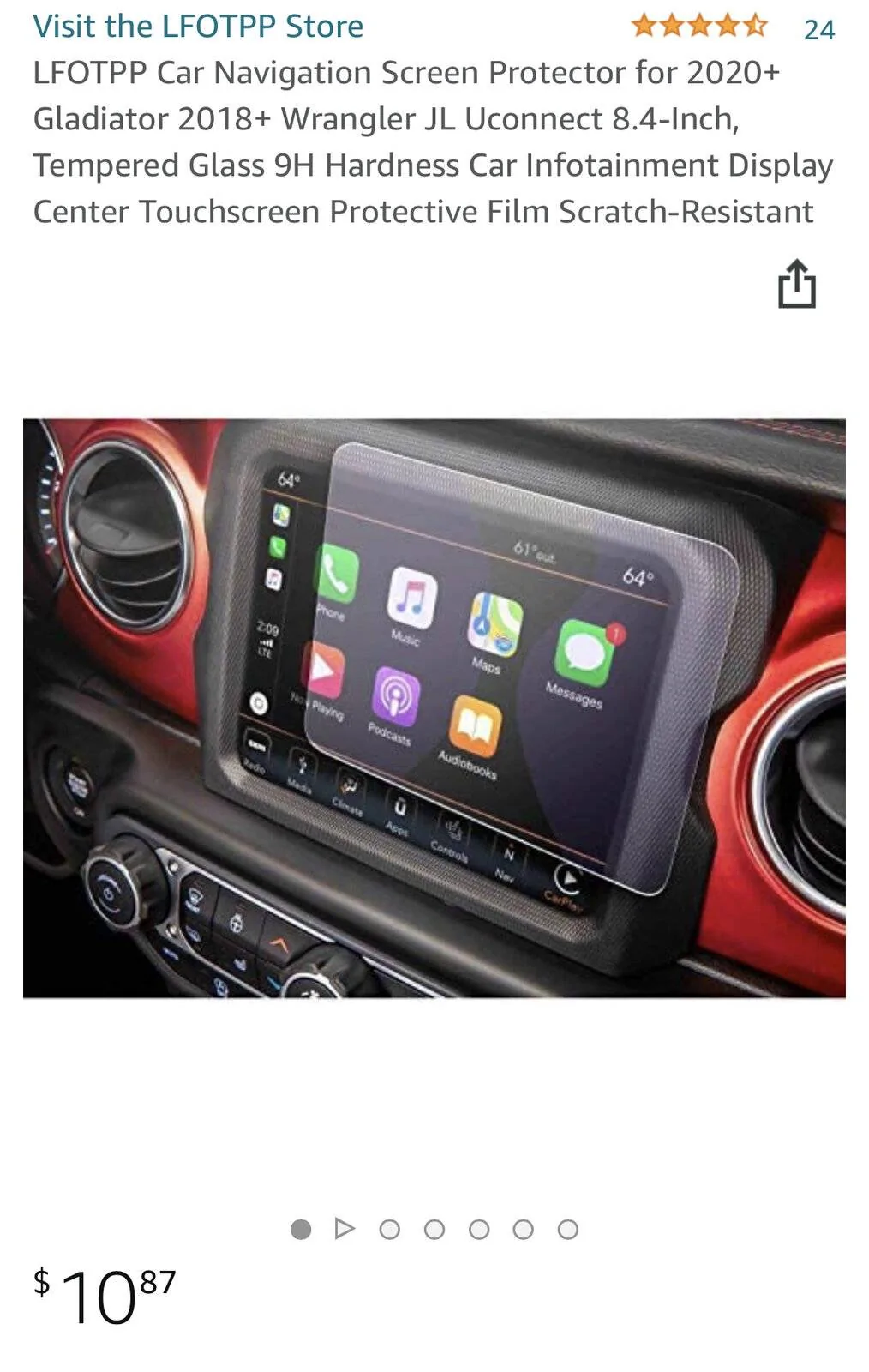 Jeep Wrangler JL How many use a screen protector on the display screen? FC8EFCA1-595F-422D-AB9D-AFD712AF97B6