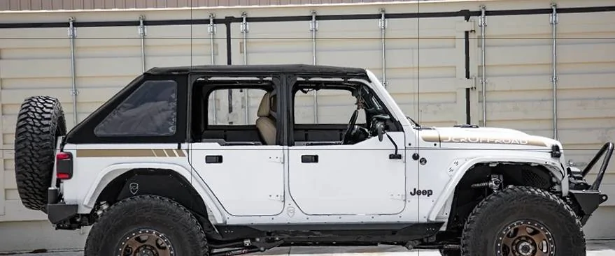 Jeep Wrangler JL JCR Half Doors update, now accept Bestop upper windows! SmartSelect_20210607-130953_Photo Editor