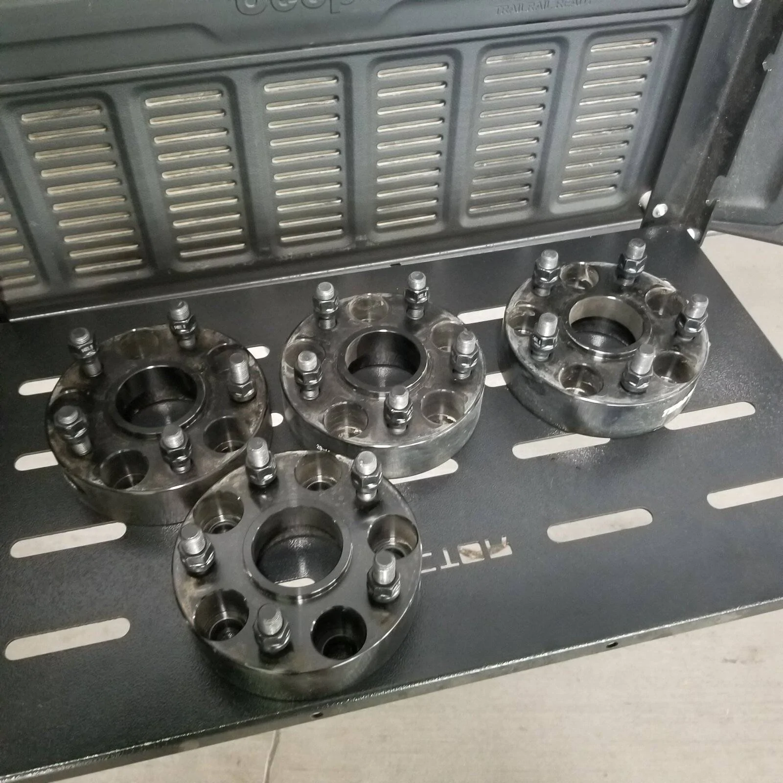 Jeep Wrangler JL Teraflex 1.75" Wheel Spacers (4) 20210609_103540