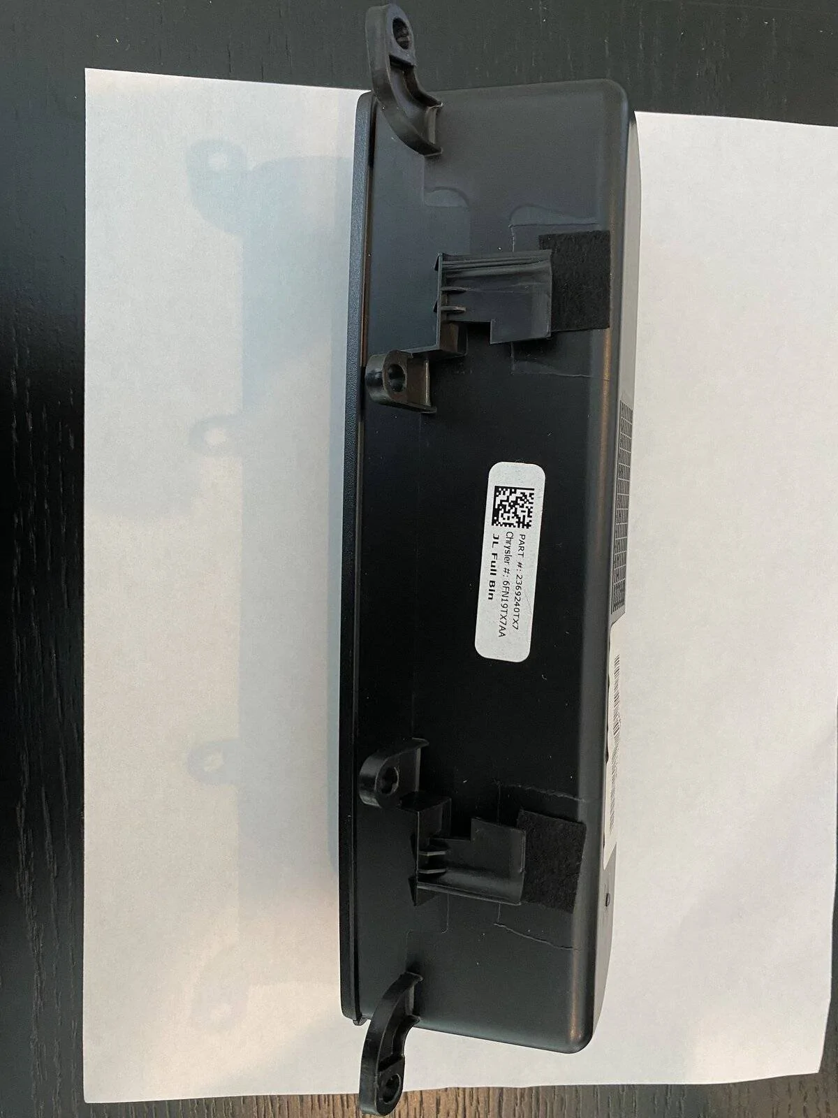 Jeep Wrangler JL JL Dash Full Cubby 1623262807219