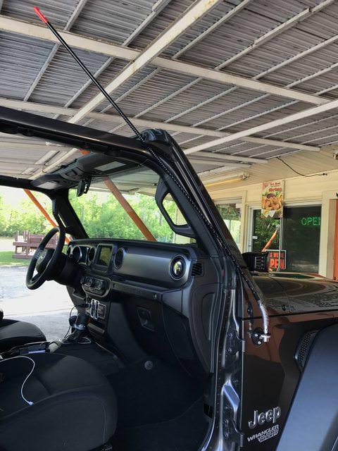 Jeep Wrangler JL Rugged Ridge CB/AM/FM kit nufSnhXl