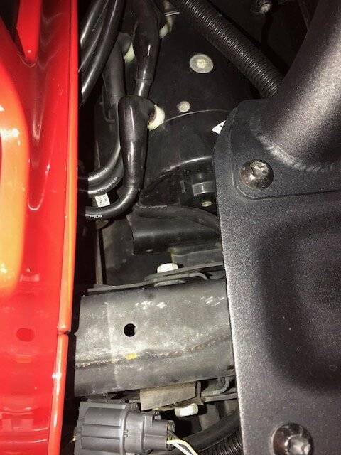 Jeep Wrangler JL Warn VR EVO 10S & Warn Plate Install Pics IMG_4320