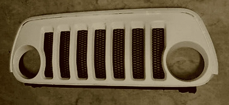 Jeep Wrangler JL WTB: Bright white rubicon grill 20210614_102930