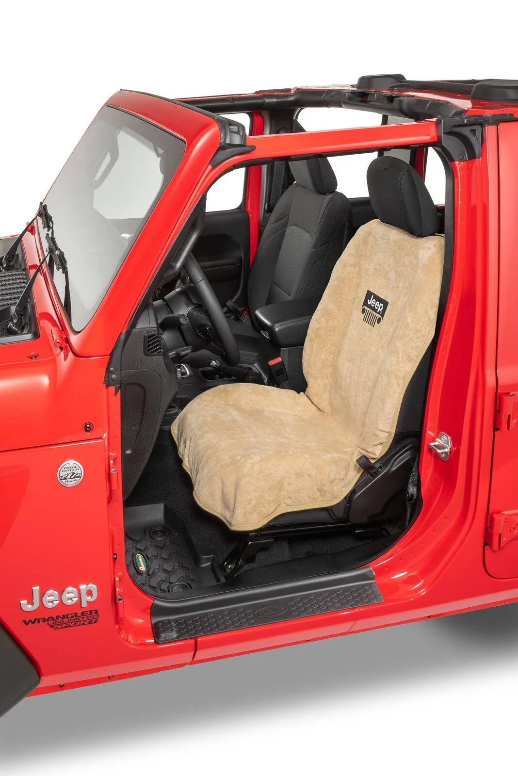 Jeep Wrangler JL Seat Cover Suggestions? INSYNC-Jeep-Grille-logo-seat-towels-tan