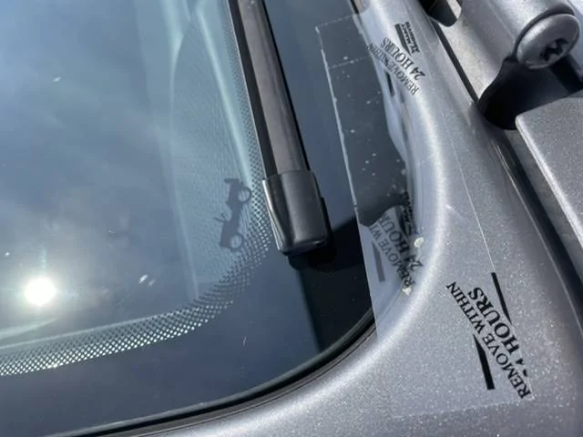 Jeep Wrangler JL Gorilla Glass Installed 8AC403E1-147B-4DFB-83BF-78913092ED44
