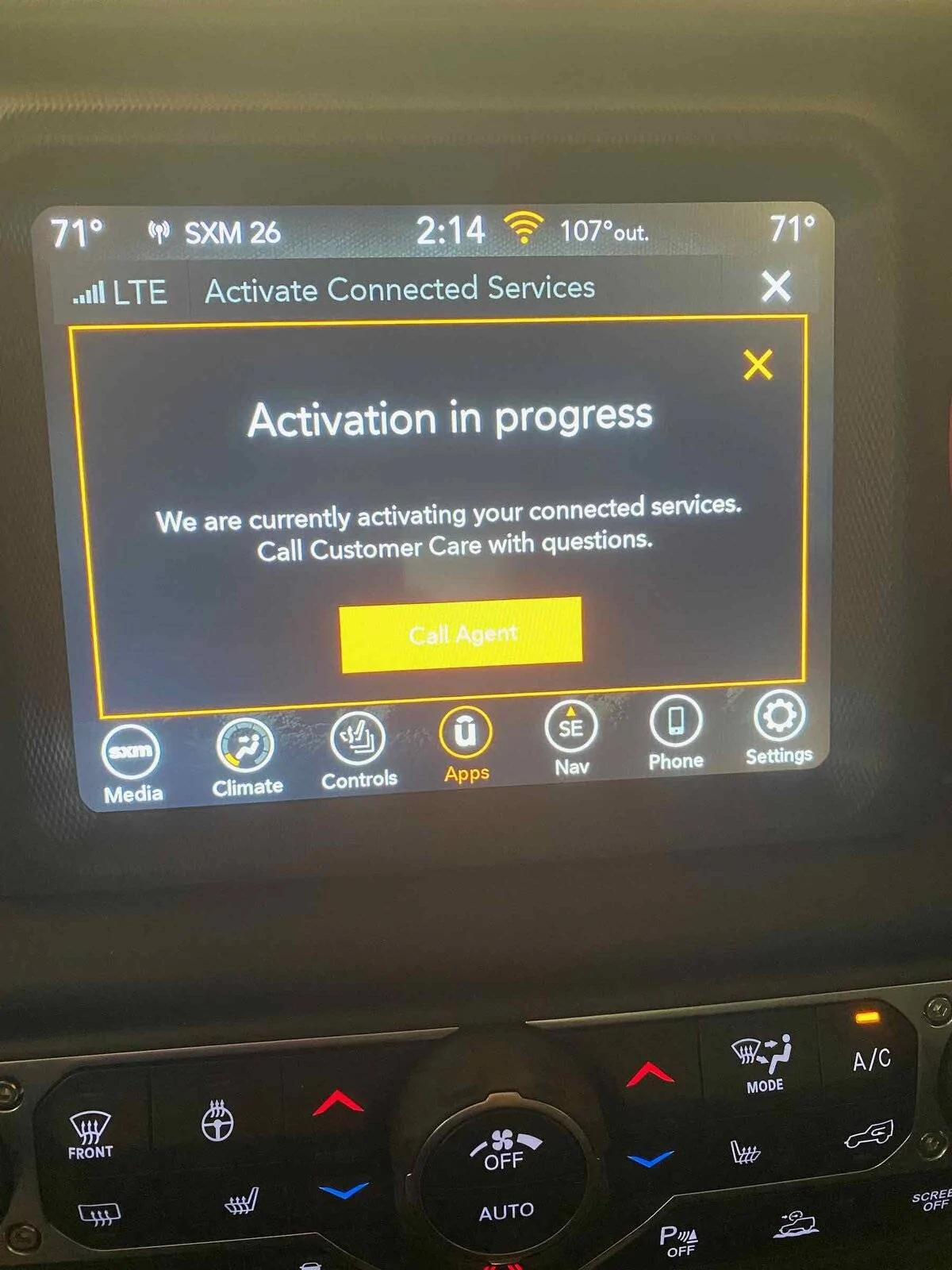 Jeep Wrangler JL Connected Services Won't Activate IMG_0394