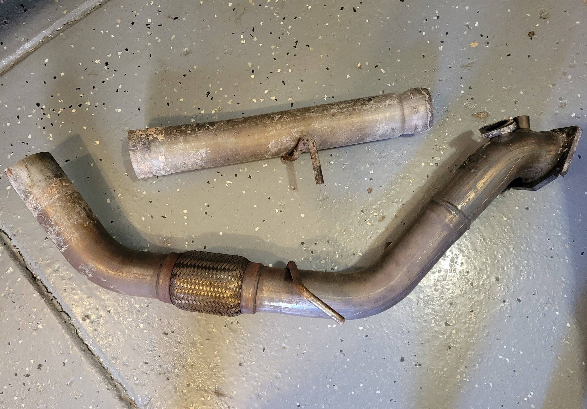 Jeep Wrangler JL AFE Downpipe for 2.0t 20210617_104820