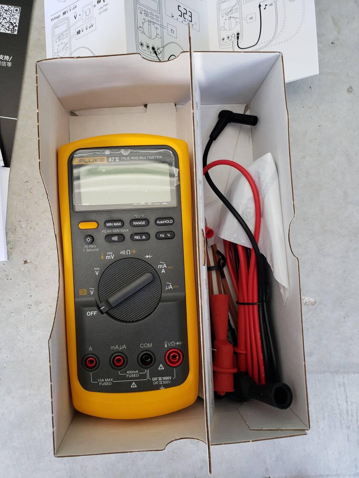 Jeep Wrangler JL Fluke 87V MAX True-rms Digital Multimeter 20200920_140953