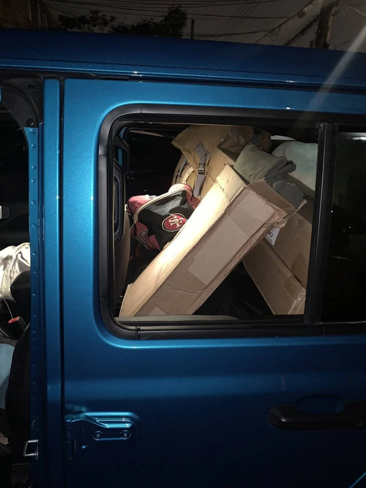 Jeep Wrangler JL Super impressed with our cargo space 043F3480-222C-450C-ACCA-DBB94010E053