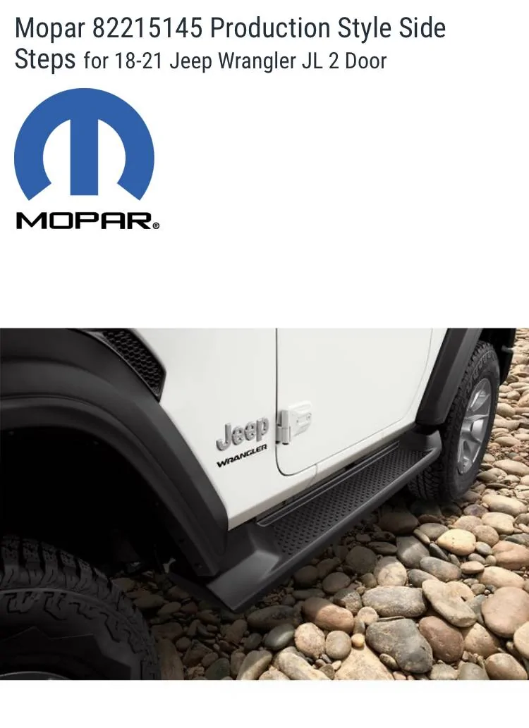 Jeep Wrangler JL JL 2 Door Side Steps $200 70B28B61-F8BB-4899-BA32-2DE0E7E58FF5