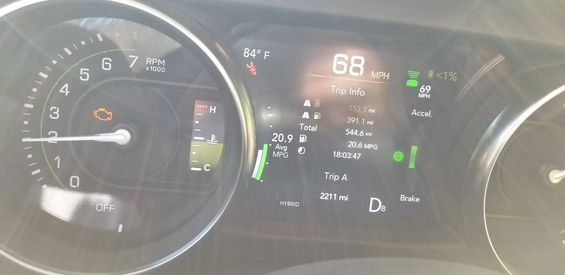 Jeep Wrangler JL 4xe Check Engine Light Issue (CEL) 20210625_172941