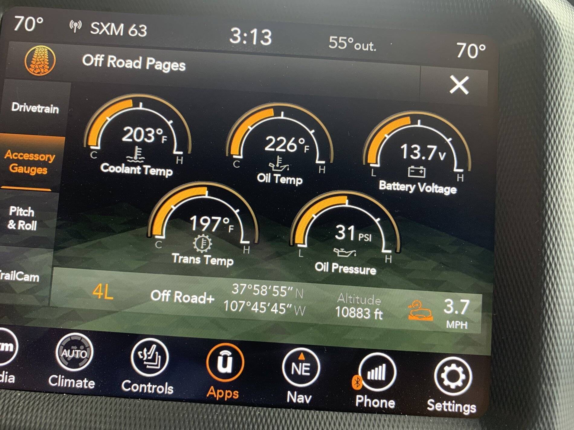 Jeep Wrangler JL 392 running temps DD57756B-4A21-4EFE-B2D3-A6986742682C