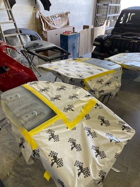 Jeep Wrangler JL Bubbles in Paint at Door Hinges 6D419AE2-5B24-4CBA-A5C3-DE2FF5B7108C