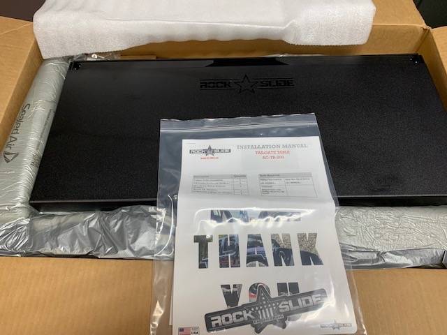 Jeep Wrangler JL SOLD Rock Slide Tailgate Table C524D933-8B75-40CD-89AC-881315A606F6