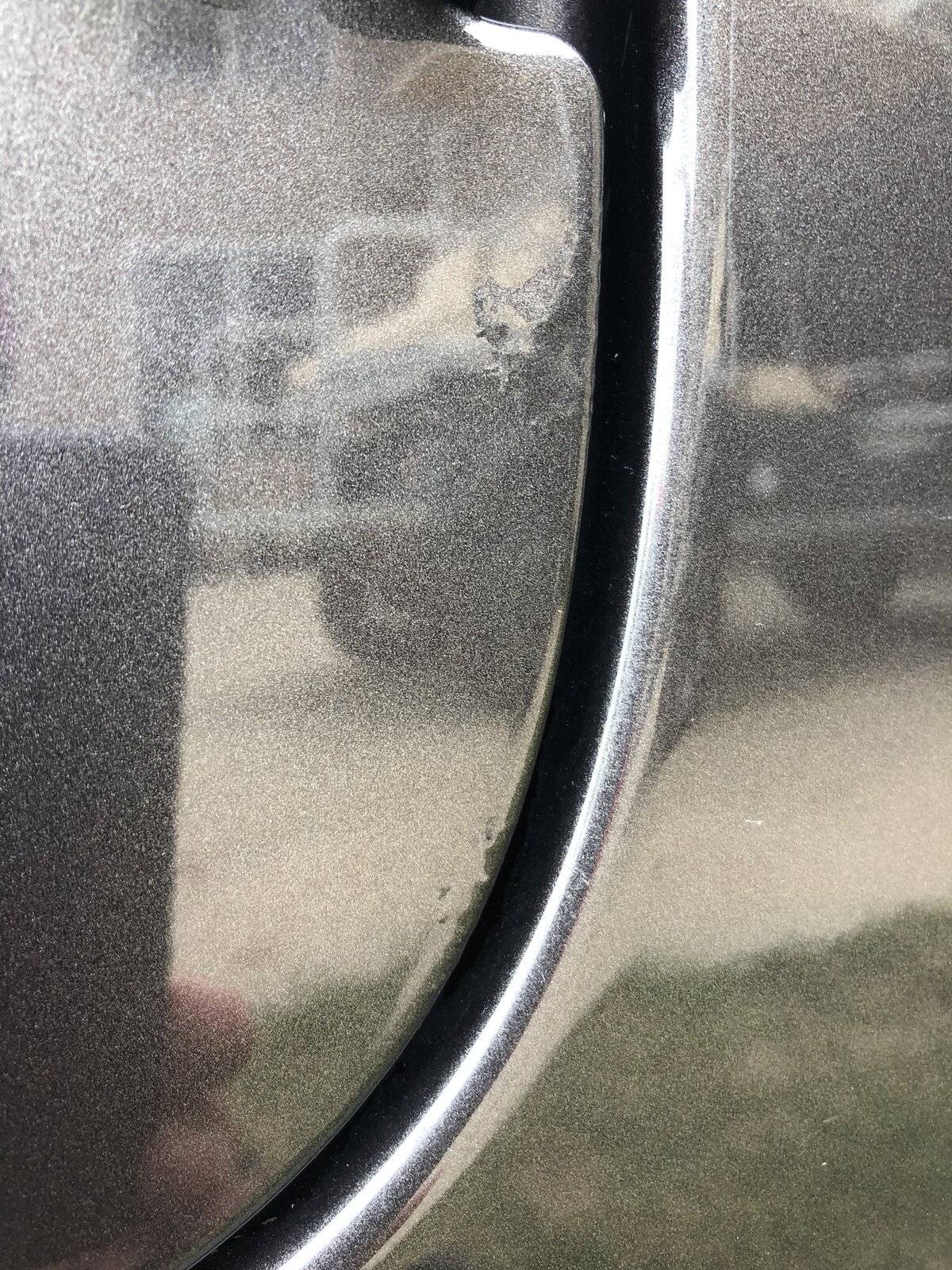 Jeep Wrangler JL Bubbles in Paint at Door Hinges 89F90182-B823-4D92-A7BF-56683DF35CCF