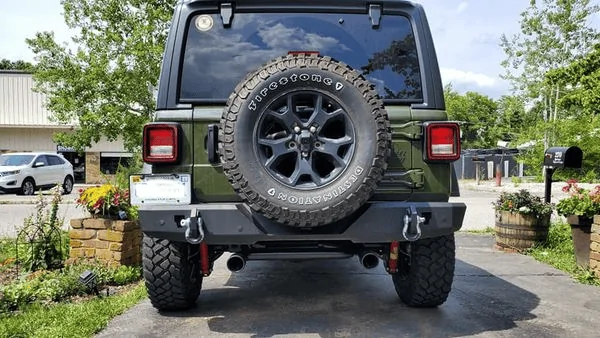 Jeep Wrangler JL MC rear bumper licence 1625441280524