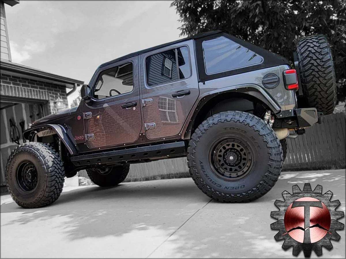 Jeep Wrangler JL Traction Off Road - 17x9 Friction Double Beadlocks JLR