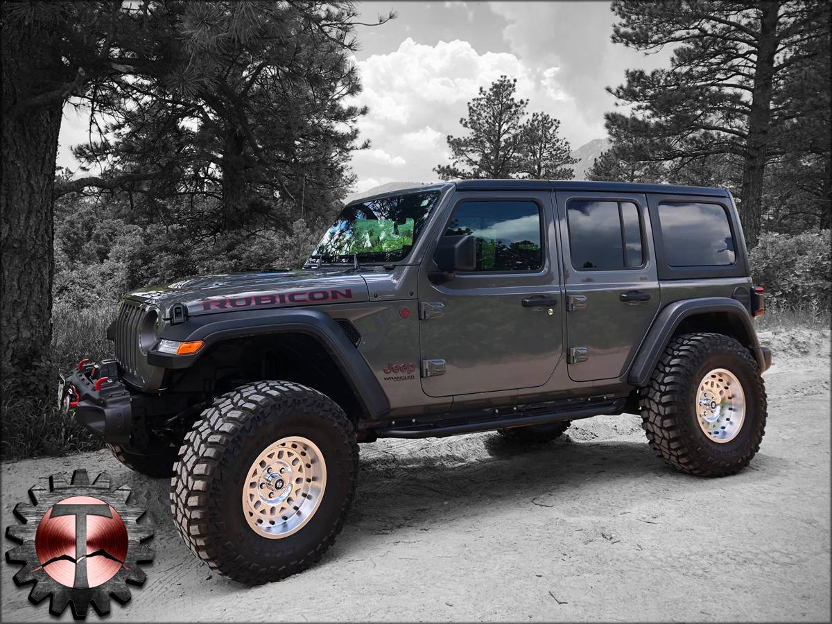 Jeep Wrangler JL Traction Off Road - 17x9 Friction Double Beadlocks EE