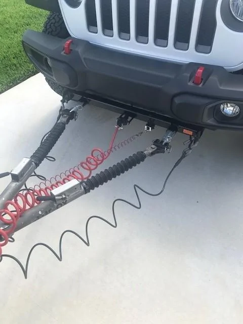 Jeep Wrangler JL RV Towing wiring Harness attachment