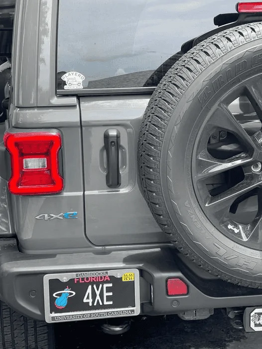 Jeep Wrangler JL 4xe license plate 1625690262029