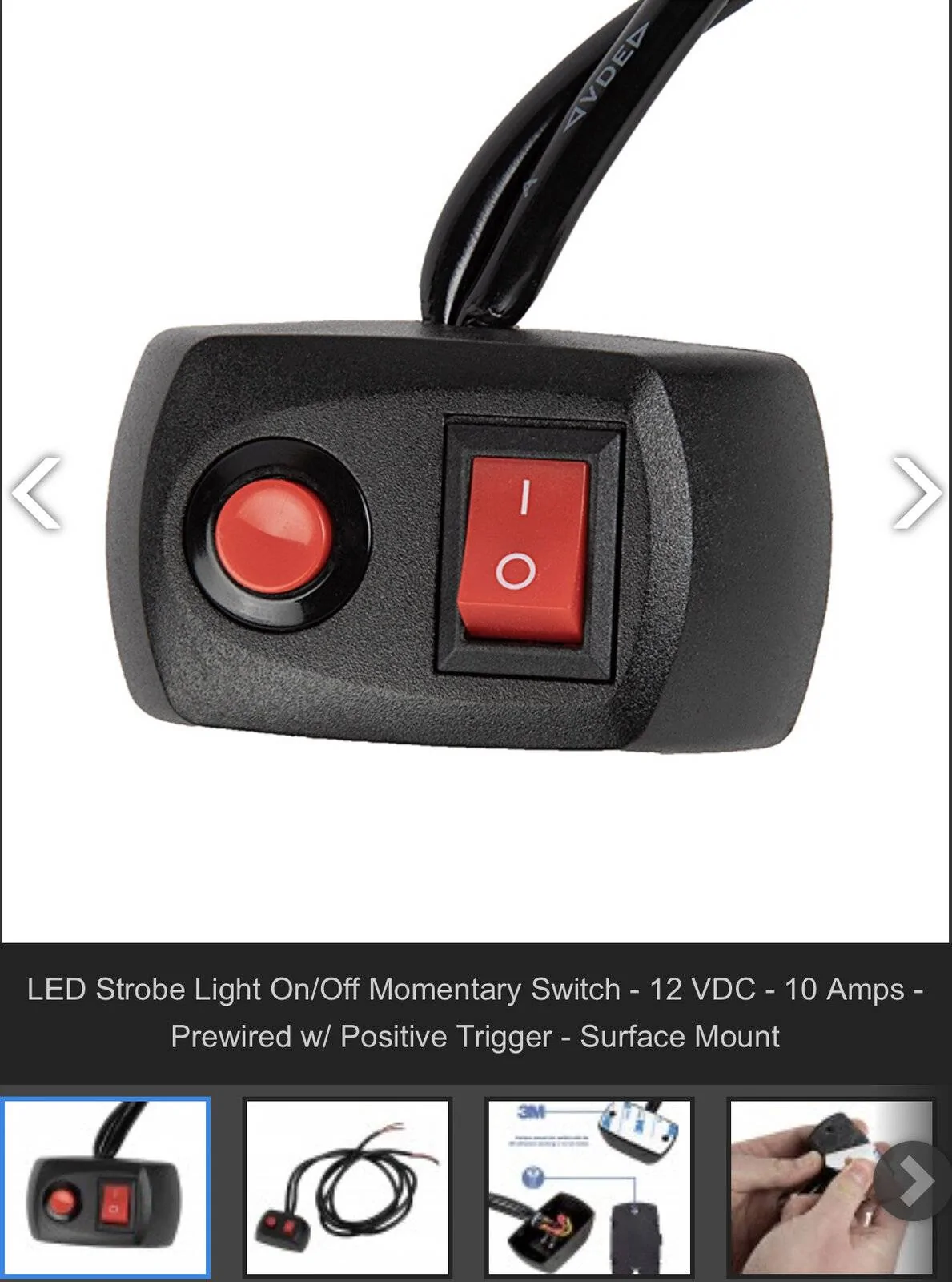 Jeep Wrangler JL Best Strobe Light Switch (on/off and change function) 81BA20BA-97A3-4F2E-9D54-1CA99E34AB13