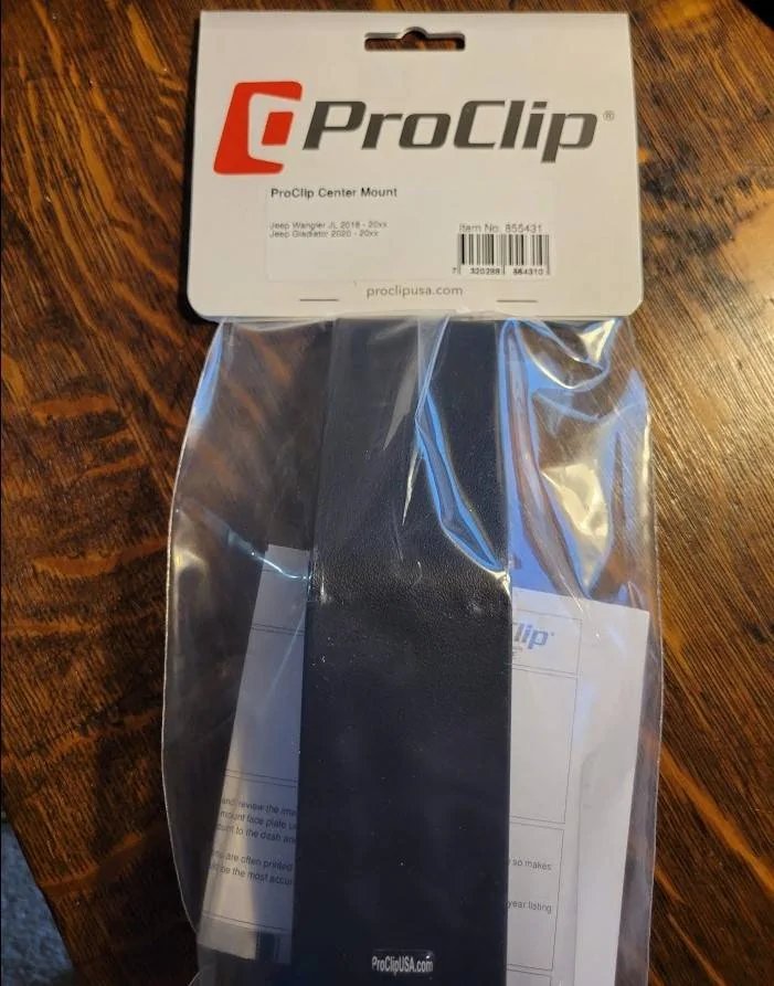Jeep Wrangler JL Pro Clip Center Mount 855431 pic2