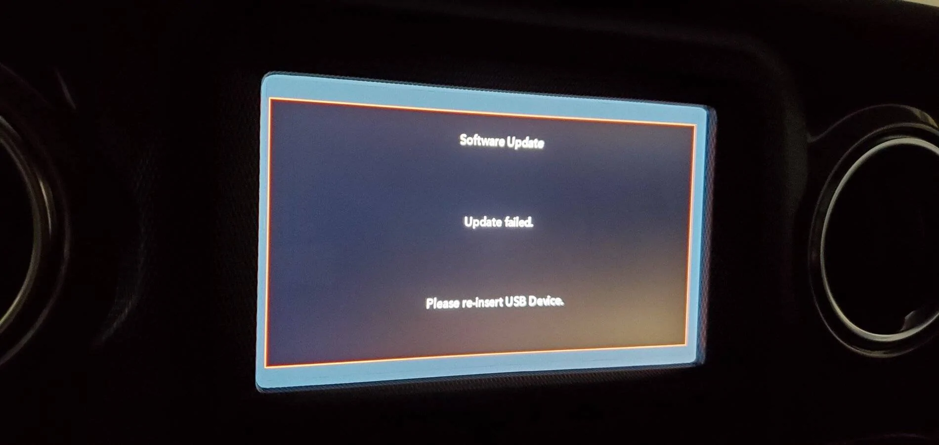 Jeep Wrangler JL Jeep jl Radio error 20210710_010746