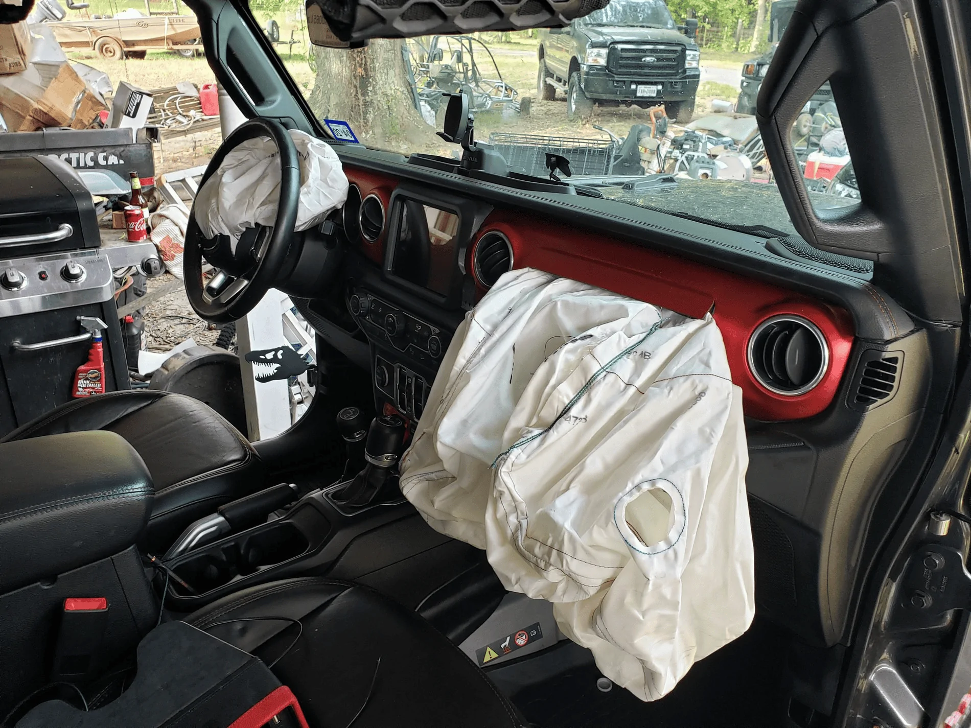 Jeep Wrangler JL Customize Entire Dash Panels using Decals 1626112663564
