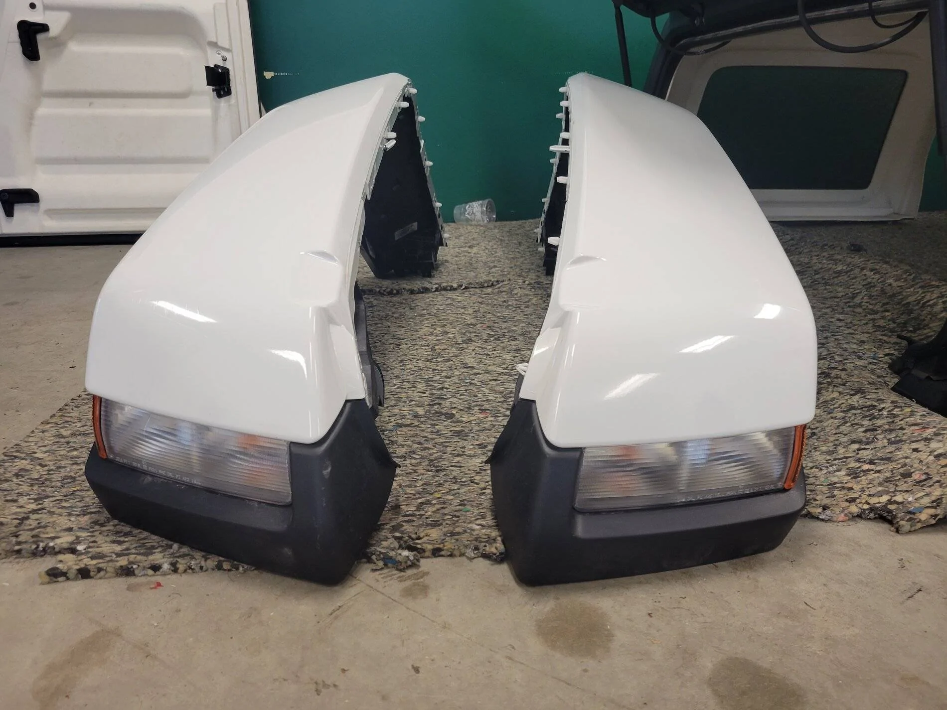 Jeep Wrangler JL White Fender Flares 20210706_105126