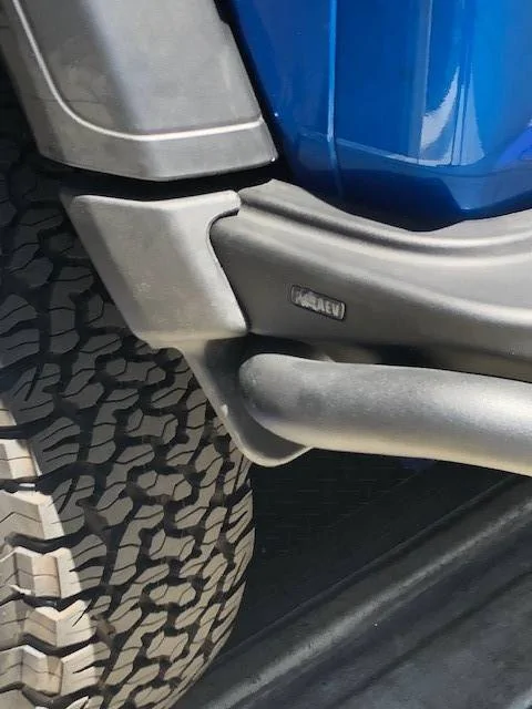 Jeep Wrangler JL AEV Fender Extension Installation extension