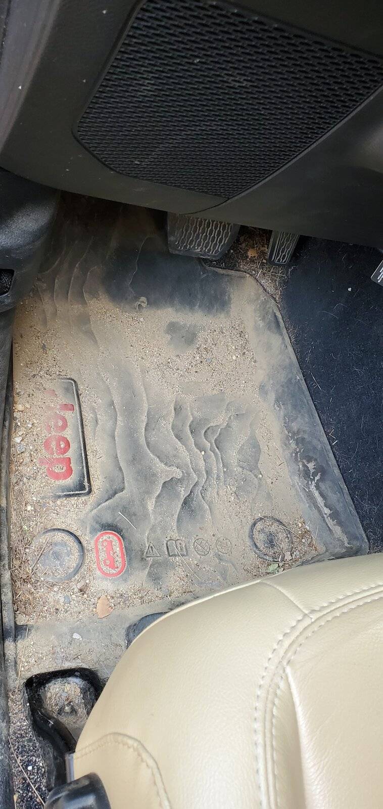 Jeep Wrangler JL All Weather Mopar Mats JLU $75 20210705_184354