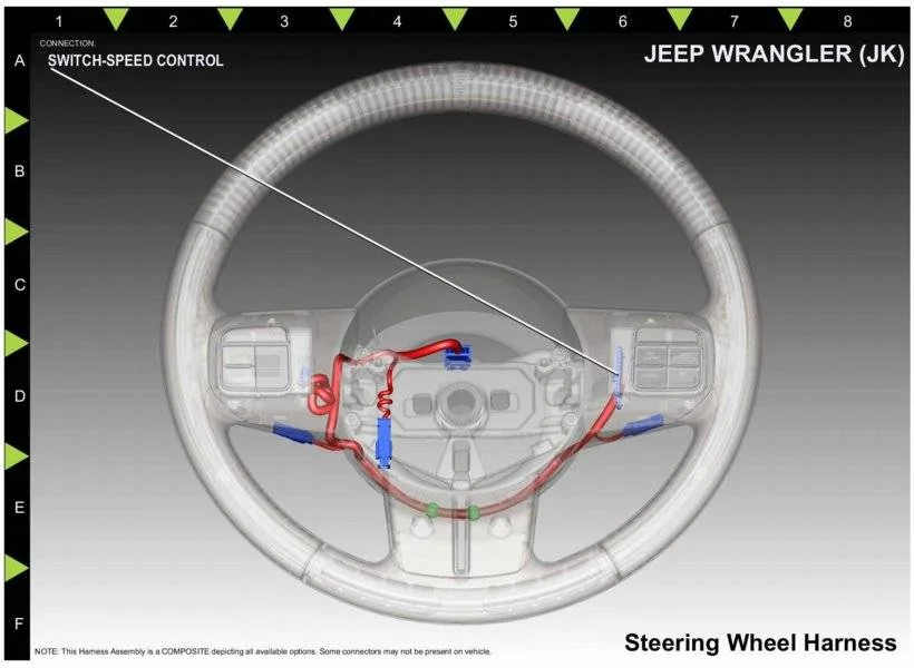 Jeep Wrangler JL Rewire backside steering wheel controls? jk_steering_wiring